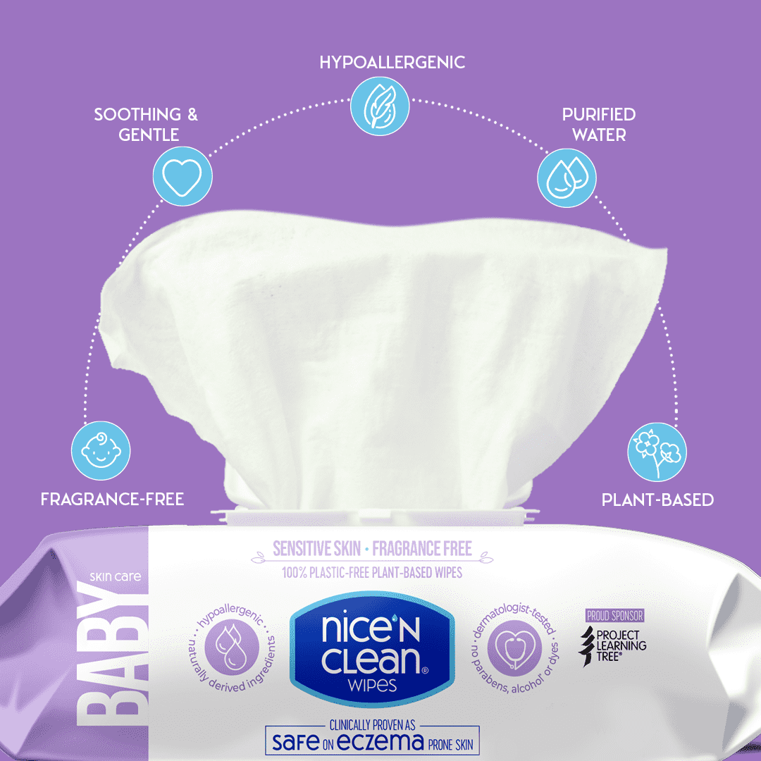98% Water-Based Baby Wipes For All Skin