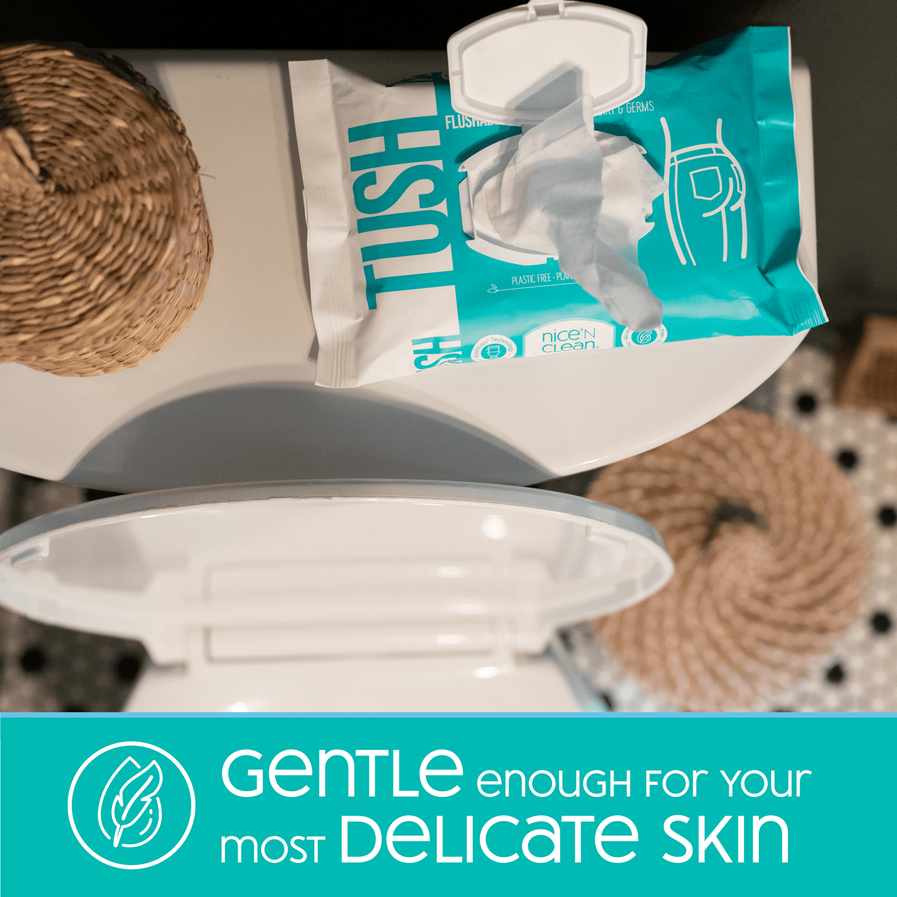 Flushable Wipes | Septic Safe Wipes | Nice 'N CLEAN