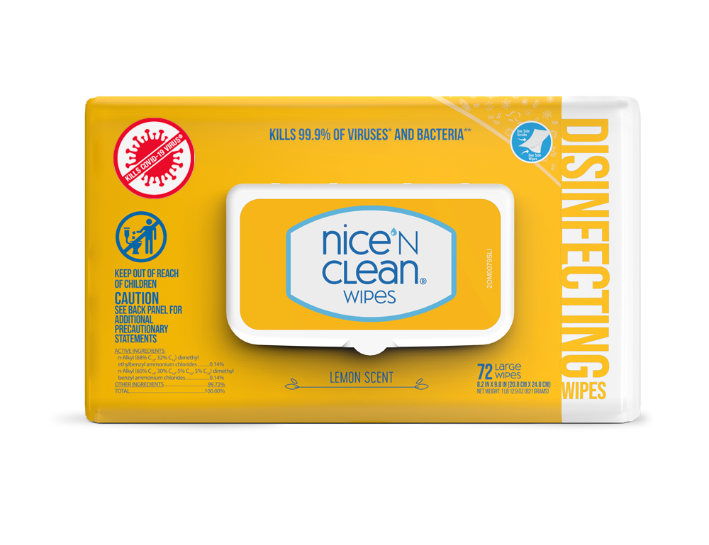 Disinfecting Wipes Disinfectant Wipes Nice N CLEAN